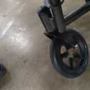 Medline Comfortable Folding Wheelchair with Swing-Back, Desk-Length Arms and Elevating Footrests, 20”W x 16”D Seat
