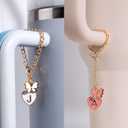 3 x Compatible with Stanley Cup Accessories, 3PCS Straw Toppers for Stanley Straw Cover Cap, 2PCS Cute Letter for 30&40 Oz Tumbler with Handle (Hot Pink)