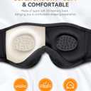 MUSICOZY Sleep Headphones Bluetooth 5.4 Headband Sleeping Eye Mask for Mom Women Men Wireless Music Earbuds Earphones for Side Sleepers Built-in HD Speakers Cool Gadgets Unique Gifts