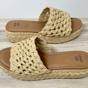 Sweet Life Lisa Wicker Women's Sandals Size 9.5