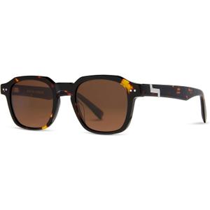 KIAURA Lautner Premium UV400 Polarized Sunglasses, XL & Original Sizes, Shape Memory Acetate Frames, Scratch-Resistant Lenses