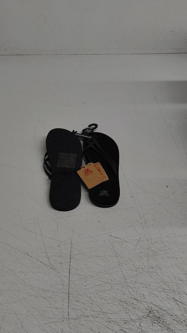 Zeroxposur Flip Flop Black Size 10