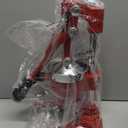 Commercial Heavy Duty Cast Iron Hand Press Manual Orange Citrus Lemon Lime Grapefruit Pomegranate Fruit Juice Squeezer Machine with Stainless Steel Cup Red