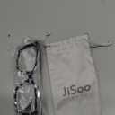 JiSoo Oversized Reading Glasses for Women, Stylish Designer Large Readers Oprah Style with Spring Hinge (Leopard Brown)