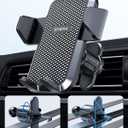 vanva Universal Air Vent Car Mount, [ Big Phones & Thick Case Friendly ] Cell Phone Holder for Car Hands Free Clamp Cradle Vehicle fit for All Apple Smasung Galaxy