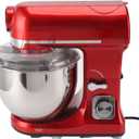 3 in 1 Electric Stand Mixer, 6Speed Multi-Functional Non-Slip Cook Machine Small Large Capacity Automatic Flour Mixer(Us Version 120v)