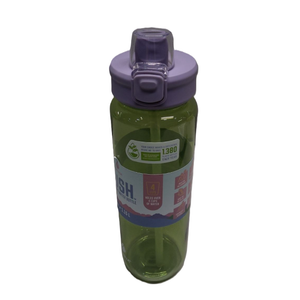 Manna 39oz Push Bottle Green, Violet Lid