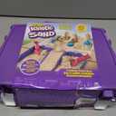 Kinetic Sand, Folding Sand Box with 2lbs Play Sand, 7 Molds & Tools, Storage Case, Sensory Toys, Holiday Gifts & Stocking Stuffers for Kids Ages 3 and up