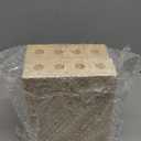 Wooden Lipsticks Holder 0.7 inch Lip Balm Tube Holder Lip Gloss Organizer Display Wood Lipsticks Tube Tower Organizer for Market Craft Booth Room Display(4 Slot)