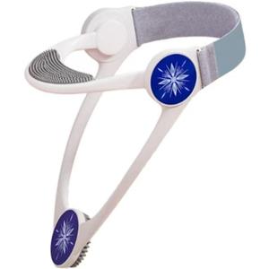 360Adjustable Neck Brace, Posture Corrector for Men and Women Relieves Discomfort in The Neck and Shoulders Caused by Prolonged Work(White)