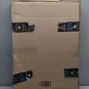 16.5x23.4 A2 Picture Frame Black with 11.7x16.5 A3 Mat, Display Photo 11.7x16.5 with Mat or 16.5 x 23.4 Without Mat, Wall Hanging Large Frame with Plexiglass, Black