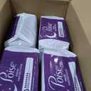 Poise Overnight Incontinence & Postpartum Pads for Bladder Leaks, 8 Drop Extra Coverage, 96 Count