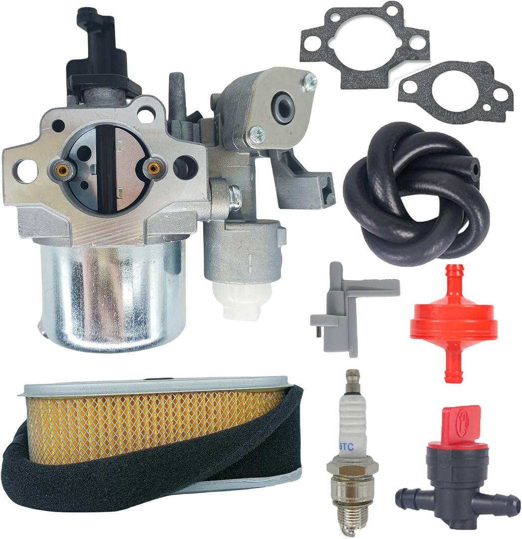 EX13 EX17 Carburetor with Air Filter Spark Plug Kit for Subaru Robin 6.0HP SP17 SP170 EX17D EX170 EX170D Engine for Some ex210d5xxxx Machine Replace 277-62301-30 277-62302-50 277-62301-60