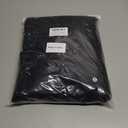 Black Hooded Cloak for Adult - Unisex Halloween Costume Vampire Witch Cape Wizard Robe Gothic Cosplay Cloak with Hood (Black, XXL)