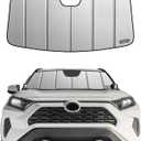 Windshield Sun Shade for Toyota RAV4 2019-2025, RAV4 Prime 2021-2025 - Safeguard (Grey(Safeguard))
