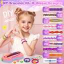 2 x Bracelet Making Kit for Girls, Arts and Crafts for Kids Ages 8-12, Friendship Bracelet Kit, Bracelets String Maker Toys Set Gifts for Kids 6 7 8 9 10 11 12+ Years Old, Chirsmas Birthday