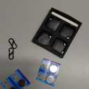 Air Tracker Tag for Android 4 Pack Luggage Tracker Tags 2026Update Works with Google Find Hub App Bluetooth Tracker Key Finder Item Locator for Luggage, Backpack, Suitcases, Replaceable Battery