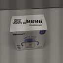 Sippy Cups for Toddlers 1-3, Spill Proof Weighted Straw Cup with Handle for Baby 6 Months + old, 2 Silicone Straws, PPSU, BPA Free, 9 oz (Blue)