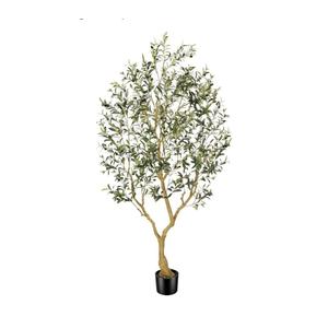 Artificial Olive Tree 7FT with Lifelike Trunk & Realistic Olives