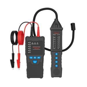 Underground Wire Locator, Cable Tracker 2M Depth 1000ft Range, 110-220V AC/DC, Rechargeable, LED Light for Electricians