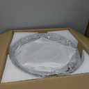 42" Retractable Ceiling Fans with Lights, Crystal Chandelier Ceiling Fan with Remote & APP Control, Modern Dimmable LED Fandelier for Living Room, Dinning Room, Bedroom (Silver)