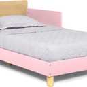 Delta Children - GapKids Wood Toddler Bed with Reversible Headboard - Greenguard Gold Certified, Blush Pink, Full