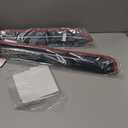 Window Visors Rain Guards for 2014-2018 Silverado Sierra 1500,2015-2018 Silverado Sierra 2500 HD,3500 HD; Only with Crew Cab Window Wind Deflectors Vent Visor Sun Shades