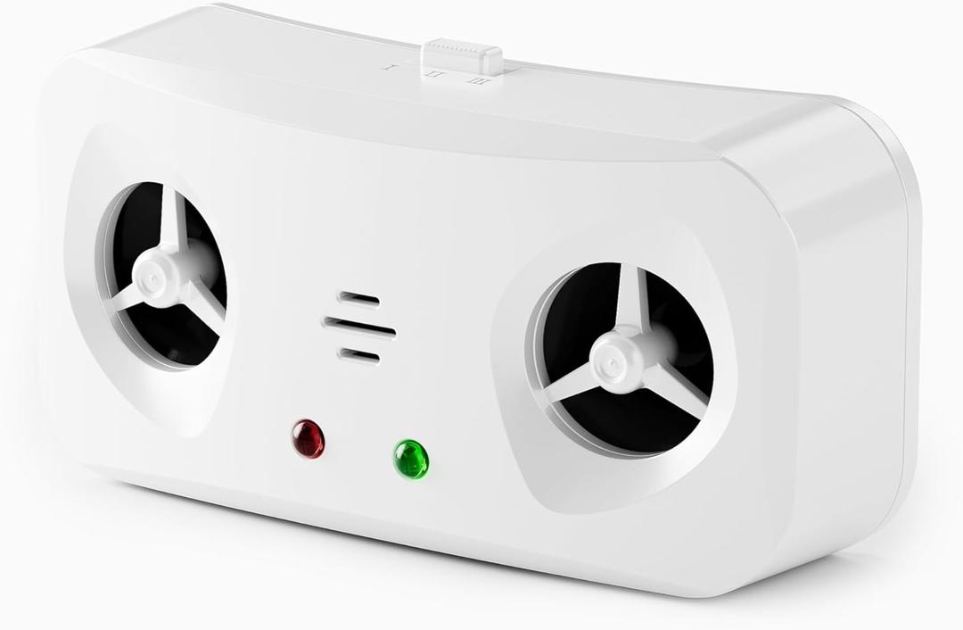 Mouse Repellent Ultrasonic Plug in, Ultrasonic Pest Control Repeller Indoor, Rodent Repellent Ultrasonic Plug in with Ultrasound & Strobe Light, Mice Repellent Indoor for Rodent/Mouse/Squirrel/Roach