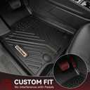 YITAMOTOR Floor Mats & Cargo Mats for Jeep Grand Cherokee 2022-2026 (Include 4xe NOT for L or WK), All Weather Custom Fit TPE Rubber Mat, Rugged Cherokee Accessories, Anti-Slip Floor Liners Set, Black