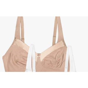 Fruit of the Loom Women's Seamed Soft Cup Wirefree Cotton Bra with Satin Trim 48D