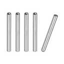 uxcell 8x80mm Dowel Pins, 5pcs 304 Stainless Steel Round Head Flat Chamfered End Dowel Pin Bunk Bed Pins Shelf Pegs Support Shelves Fasten Elements