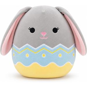 Easter Egg Bunny Shelly Plush Toy | Perfect Easter Basket Stuffer, Spring Decor 11"