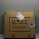 GXT Bench Seat Cover, Premium Faux Leather Bench Seat Covers for Trucks - Universal Fit for Most Sedans SUV Pick-up Truck, Durable for Long Lasting Protection(Light Green and White)