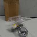 YESHMA 1-5 PSI Universal Fuel Pressure Regulator Adjustable Manual for Carburetor Carb Zinc Alloy with 5/16 3/8 Fittings