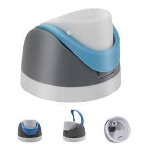 Replacement Cap for Owala FreesipOne Button Top Lid Compatible with Owala Water Bottles 16oz 24oz 32oz 40oz, BPA-Free, Leakproof, Dishwasher Safe Accessory (Grey, 2 Pieces)