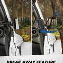 JOYTUTUS Mirrors Doors Off Compatible with 2018-2023 Wrangler JL/JLU & Gladiator JT, JL Side Mirrors with Ball Adapter, Wider View No Vibrate & Wobble (NOT FIT 2024-2026 Wrangler & Gladiator JT)
