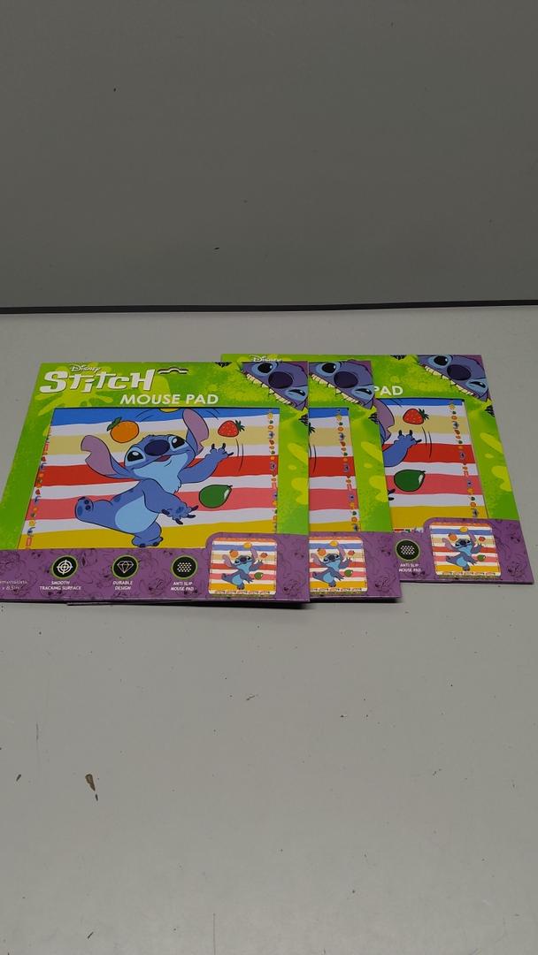 Disney Stitch Mouse Pad, 3pack