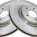 TRQ Front Brake Rotors Set Vented Compatible with 2013 INFINITI JX35 2014-2022 Q50 2017-2022 Q60 2016-2017 QX50 2014-2020 QX60 2015-2022 Nissan Murano 2013-2020 Pathfinder