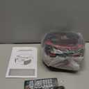 Boombox CD Player with Bluetooth and Cassette Player | Portable AM/FM Radio, MP3/USB/AUX Input, Stereo Sound System with Recorder, AC & Battery Powered for Home & Outdoor (RED)