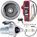 SOFO Electrical Starter Kit for Honda GX340,GX390,11HP,13HP Engines and Generators w/Flywheel,Starter Motor,Key Switch Box,Coil Ignition