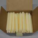 Candle Charisma 100 Ivory Spell Candles - 4" Unscented Paraffin Chime Candles, Smokeless & Dripless, Colored Candles, 1.5 Hours Burn Time 0.4" Thick Taper Candles for Rituals, Witchcraft and Parties