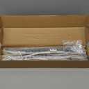 Hisencn Replacement Parts for Chargriller 5050, 3001, 5650, 3008, 3030, 4000, King Griller 5252, Burner Tube, Porcelain Steel Heat Plate Tent, Ignitor for Chargriller 3 Burner Gas Grill