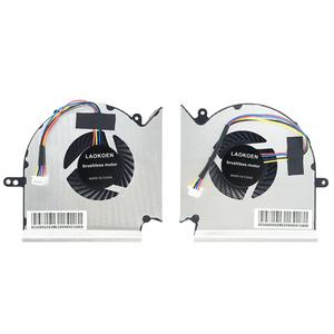 New Cooling Fan for MSI GE63 Raider 9SE GE63VR 7RE 7RF GE73 Raider GE73VR 7RE 7RF GP63 GP73 GL73 Leopard 8RE GL63 9SDK 9RCX MS-16P5 16P1 16P3 16P6 16P7 MS-17C6 17C8 P/N:PAAD06015SL N383 N384