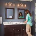 Moen Hamden Spot Resist Brushed Nickel 18-inch Single -Towel Bar, MY6218BN