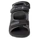 Beverly Hills Boys Sports Active Sandals Open Toe Athletic Summer Shoe, Black Grey, 5 Toddler