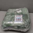 Tie-Dyed Green Fluffy Rug for Bedroom 4x5.9 ft - Ultra Soft & Non Slip Shaggy Area Rug, Comfy Durable Carpet for Living Room Kids Room Teens Dorm Home Decor, 1.7'' Thick Indoor Plush Carpets (4x6 feet)