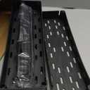 SPACELEAD Slim Storage Cart 3 Tier, Bathroom Organizer Rolling Utility, Mobile Shelving Unit Slide Out for Office, Kitchen, Laundry Room & Narrow Places, Black