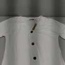 ORANDESIGNE Women's Short Sleeve V Neck Tops Casual Button Down Summer T Shirts Basic Ladies Tees, Medium