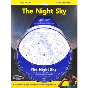 The Night Sky 40Â°50Â° (Large) Star Finder