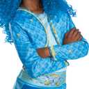 Descendants Chloe Costume for Kids, Official Disney Descendants The Rise of Red Costume Jumpsuit, Wig not Included, Child Size (10-12)